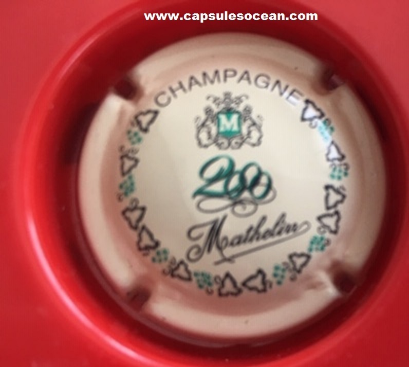capsule de champagne Mathelin  série  32 
